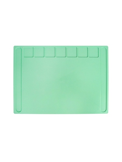 Доска для лепки пластиковая А4 «Прованс», пастельная, с бортиком и отделениями, МИКС