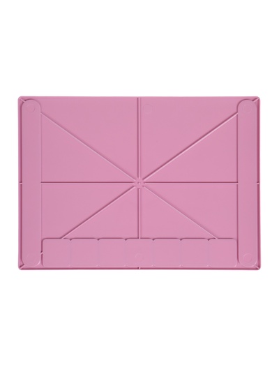 Доска для лепки пластиковая А4 «Прованс», пастельная, с бортиком и отделениями, МИКС