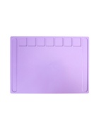 Доска для лепки пластиковая А4 «Прованс», пастельная, с бортиком и отделениями, МИКС - Фото 4