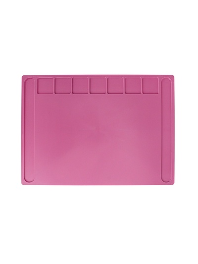 Доска для лепки пластиковая А4 «Прованс», пастельная, с бортиком и отделениями, МИКС