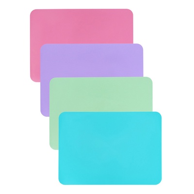 Доска для лепки пластиковая А4 Calligrata «Прованс», пастельная, с бортиком, МИКС