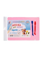 Доска для лепки пластиковая А4 Calligrata «Прованс», пастельная, с бортиком, МИКС - Фото 5