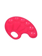 Палитра овальная, 10 ячеек Calligrata «Фонарики», неоновые цвета, МИКС - Фото 4