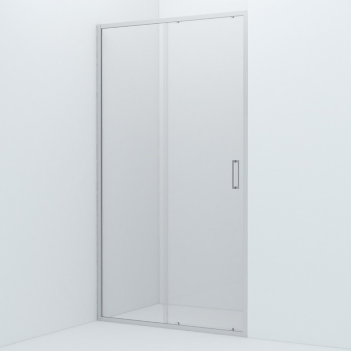 Душевая дверь IDDIS Zodiac ZOD6CS1i69, 1100х1950 мм, прозрачная, раздвижная