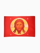 Флаг «Спас Нерукотворный», 90×135 см, полиэфирный шёлк, без древка - Фото 2
