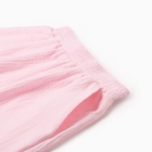 Пижама женская (рубашка, шорты) KAFTAN Basic размер 44-46, розовая - Фото 9