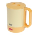 Чайник электрический Irit IR-1603, пластик, 0.5 л, 400 Вт, оранжевый - Фото 2