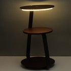 Торшер с беспроводной зарядкой «Тумми», LED, 22 Вт, USB, чёрный, 36×36×60 см - Фото 3