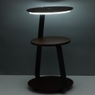 Торшер с беспроводной зарядкой «Тумми», LED, 22 Вт, USB, чёрный, 36×36×60 см - Фото 4