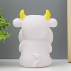 Ночник "Бычок" LED от батареек 3хLR44 белый 6х9х12 см RISALUX - фото 22340895