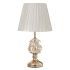 Настольная лампа с подсветкой «Павлиния» E27 40 Вт золото 26×26×44 см RISALUX - фото 5018736