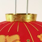 Сувенир текстиль,металл "Китайский фонарик с Новым годом, счастья, процветания" 52х52х104 см   95869 - Фото 2