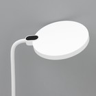 Настольная лампа "Мишка с мячом" LED  бело-красный 14х15х48 см RISALUX - фото 9683054