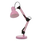Настольная лампа "Юника" Е27 40Вт розовый 14,5х14,5х53 см RISALUX - Фото 10