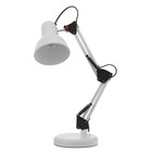 Настольная лампа "Юника" Е27 40Вт белый 14,5х14,5х53 см RISALUX - фото 22341065