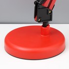 Настольная лампа "Юника" Е27 40Вт красный 14,5х14,5х53 см RISALUX - фото 22341083