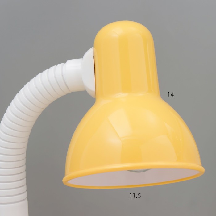 Настольная лампа "Утёнок" Е27 40Вт желтый 16х16х37 см RISALUX - фото 1907753762
