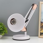 Лампа настольная RISALUX «Джоел», Е27, 40 Вт, розово-белая, 15×15×63 см - Фото 4