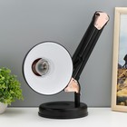 Настольная лампа "Джоел" Е27 40Вт черно-золотой 15х15х63 см RISALUX - Фото 3