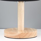 Настольная лампа "Бордо" Е27 40Вт черный 14х14х30 см RISALUX - фото 22341216