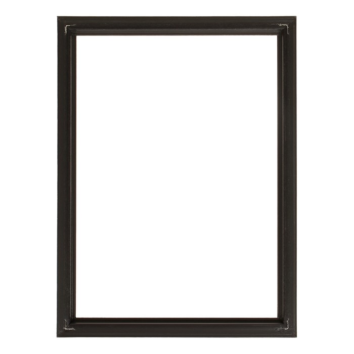 Рама для картин (зеркал) 10 х 15 х 1,2 см, пластиковая, Calligrata PKM, чёрный - фото 1888636739