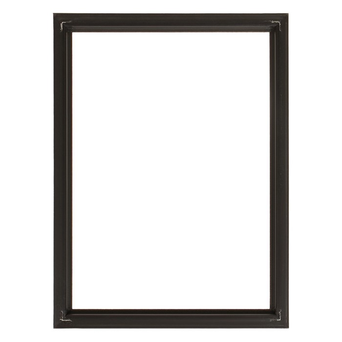 Рама для картин (зеркал) 15 х 21 х 1,2 см, пластиковая, Calligrata PKM, чёрный - фото 1919609354