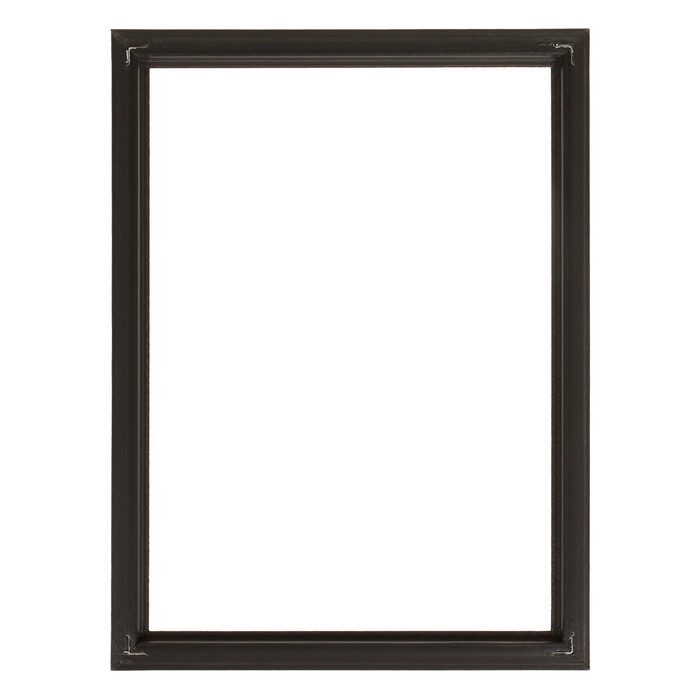 Рама для картин (зеркал) 21 х 30 х 1,2 см, пластиковая, Calligrata PKM, чёрный