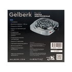 Плитка электрическая Gelberk GL-110, 1000 Вт, 1 конфорка, серебристая - фото 6973456