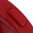 Чайник электрический Gelberk GL-474, стекло, 1.8 л, 2000 Вт, бордовый - фото 51341277 Чайник электрический Gelberk GL-474, стекло, 1.8 л, 2000 Вт, бордовый - фото 51341277
