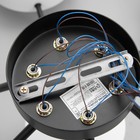 Люстра «Лагом» 7хLED 168 Вт 3000-6000К черно-белый 85×85×30 см BayerLux - фото 5035118