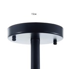 Люстра «Терра» 9хLED 168 Вт 3000-6000К черно-золотой 80×80×21 см BayerLux - фото 36443908