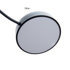 Люстра «Терра» 9хLED 168 Вт 3000-6000К черно-золотой 80×80×21 см BayerLux - фото 36443910