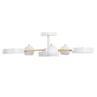 Люстра "Терно" 4хLED 126Вт 3000-6000К 3хGU10 бело-золотой 74х74х21 см BayerLux - Фото 6