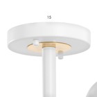 Люстра "Терно" 4хLED 126Вт 3000-6000К 3хGU10 бело-золотой 74х74х21 см BayerLux - Фото 10