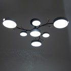 Люстра "Гунтер" 7хLED 132Вт 3000-6000К серый 76х76х21 см BayerLux 9197476