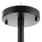 Люстра "Гунтер" 7хLED 132Вт 3000-6000К серый 76х76х21 см BayerLux 9197476