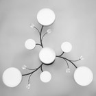 Люстра "Гунтер" 7хLED 132Вт 3000-6000К серый 76х76х21 см BayerLux 9197476