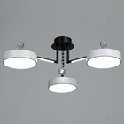 Люстра "Велтос" 3хLED 78Вт 3000-6000К черно-белый 63х63х21 см BayerLux - Фото 2