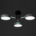 Люстра "Велтос" 3хLED 78Вт 3000-6000К черно-белый 63х63х21 см BayerLux - Фото 5