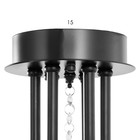 Люстра "Велтос" 6хLED 156Вт 3000-6000К черно-белый 83х83х21 см BayerLux - Фото 10
