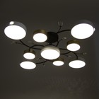 Люстра «Ассами» 9х LED 216 Вт 3000-6000К бело-золотой 93×93×21 см BayerLux - фото 42641234