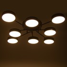 Люстра "Алмо" 8хLED 192Вт 3000-6000К черный 90х90х21 см BayerLux 9197505 - фото 14201744