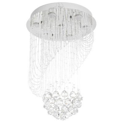 Светильник каскад «Алессандра» 7xLED хром 50×50×75 см BayerLux