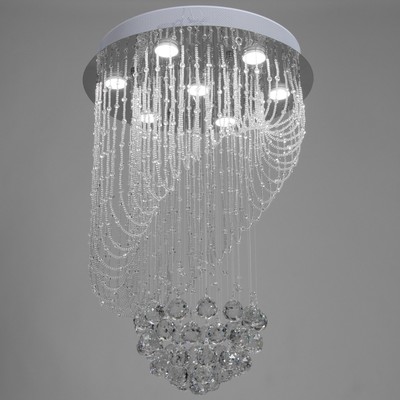 Светильник каскад «Алессандра» 7xLED хром 50×50×75 см BayerLux