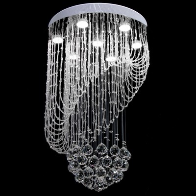 Светильник каскад «Алессандра» 7xLED хром 50×50×75 см BayerLux