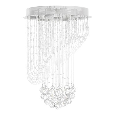 Светильник каскад «Алессандра» 7xLED хром 50×50×75 см BayerLux