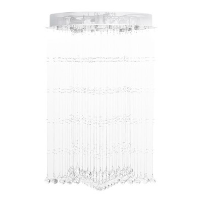 Светильник каскад «Звезда» 6xLED хром 50×50×84 см BayerLux