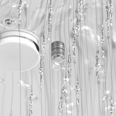 Светильник каскад «Аделисия» 7xLED хром 55×55×93 см BayerLux