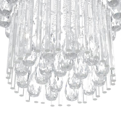 Светильник каскад «Брианна» 5xLED хром 40×40×83 см BayerLux