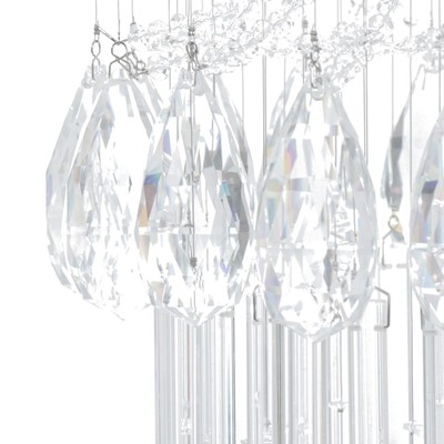 Светильник каскад «Брианна» 5xLED хром 40×40×83 см BayerLux
